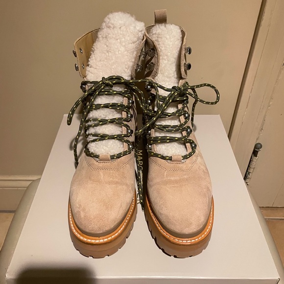 Marc Fisher Izzy Fuzzy Boot - Picture 1 of 4